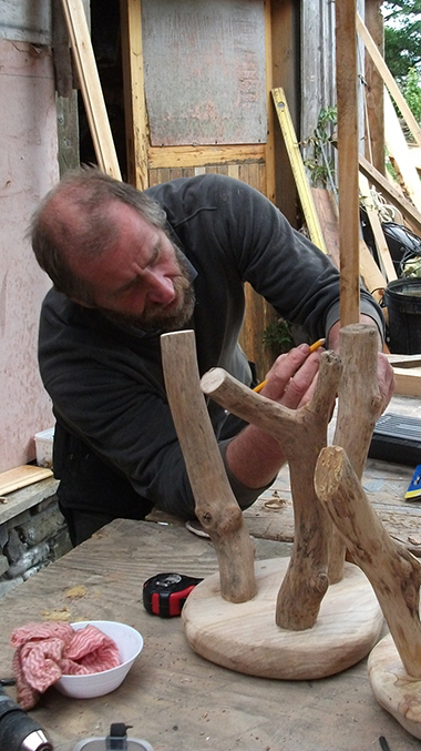 making a stool